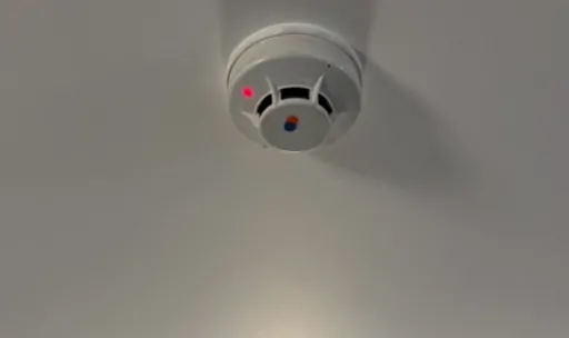 alarm with red light