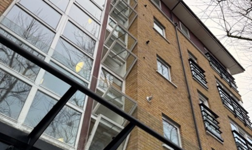 side of building windows